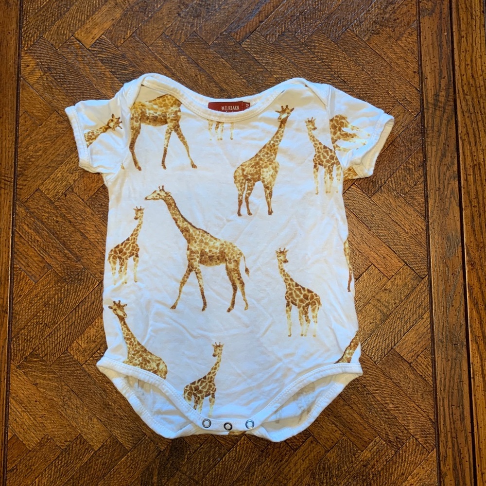 Milkbarn Giraffe Bamboo One piece